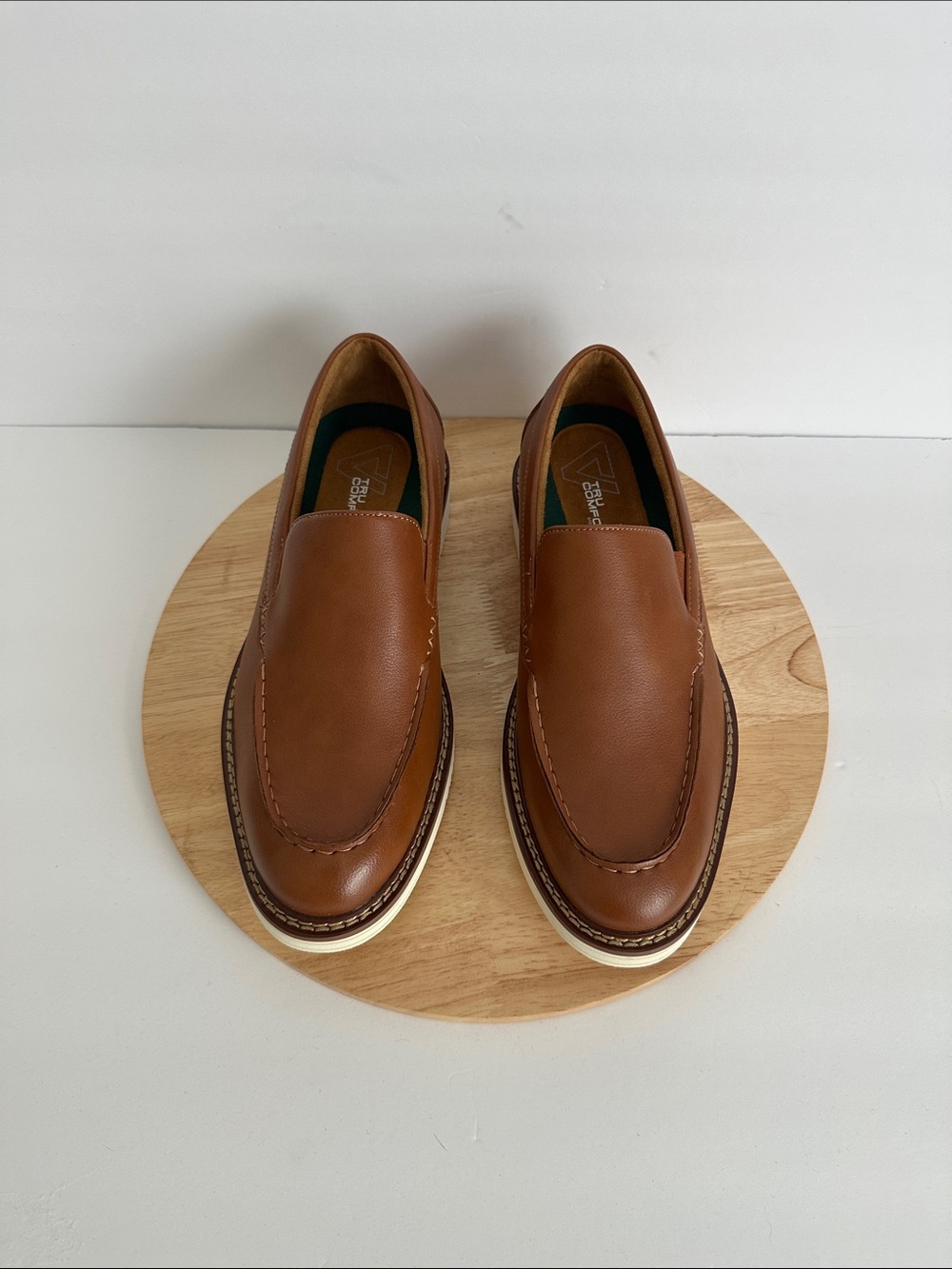 Vance Co Oneal Mens Moc Closed Toe Loafers